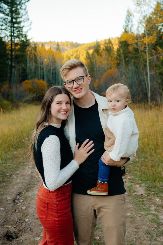Classic Fall Family Photos at Kelly Canyon, Ririe, Idaho by Sarah Mismash Washington Photographer