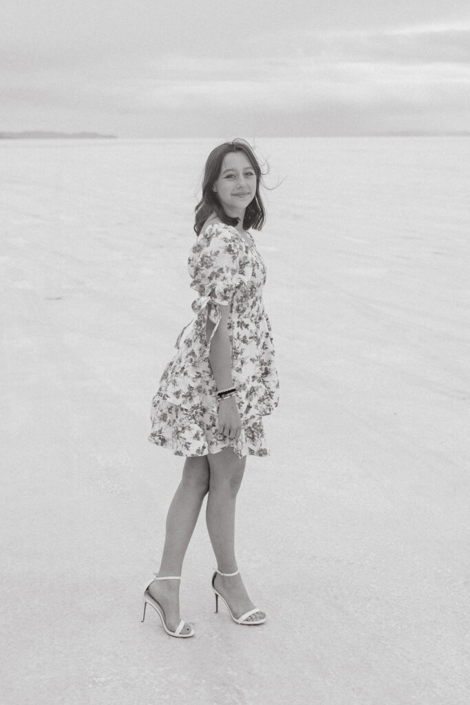 Dramatic Senior Photos Salt Flats, Utah By Washington Wedding Photographer Sarah Mismash